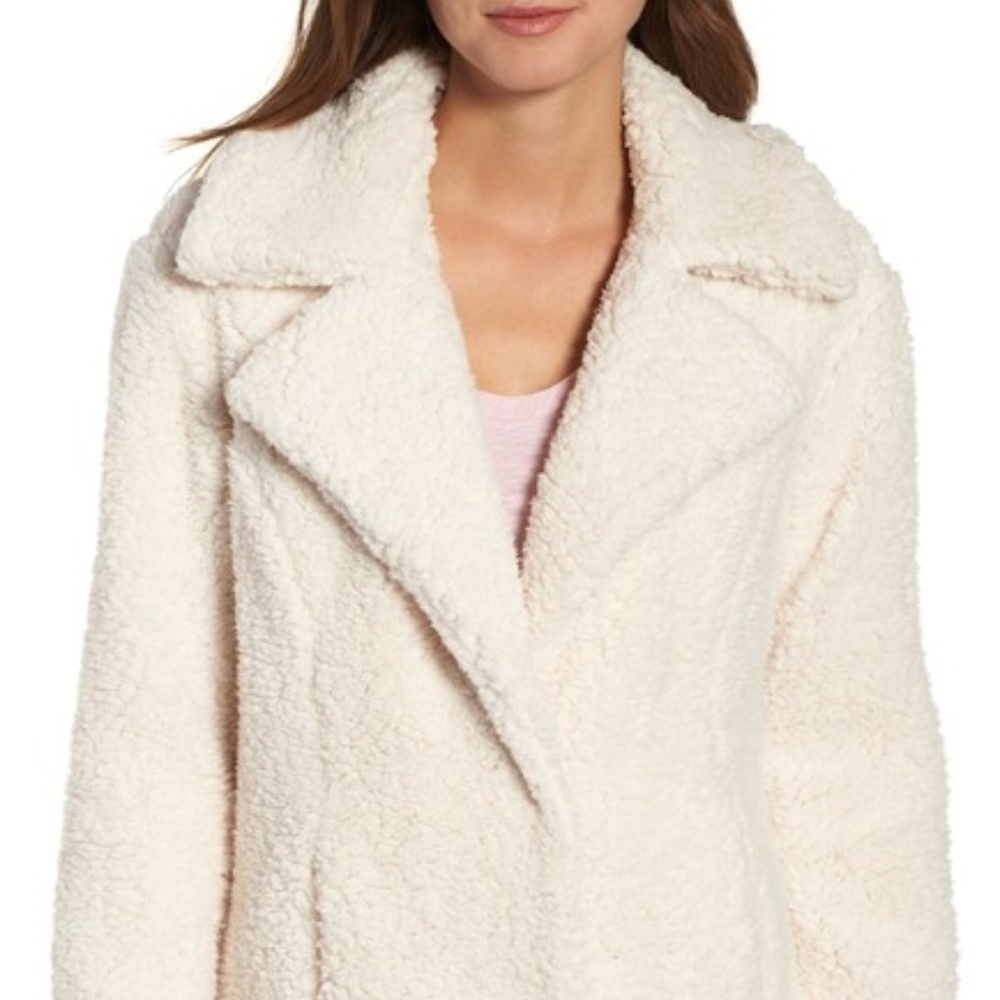 CASLON FLEECE JACKET SOFT ! NEW
